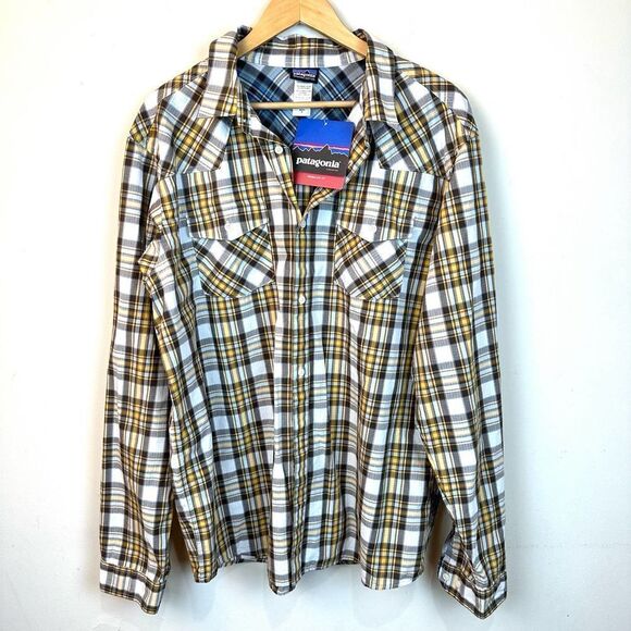Patagonia NWT Button Up Good Shirt Ripstop‎ Men’s XL - Picture 1 of 11